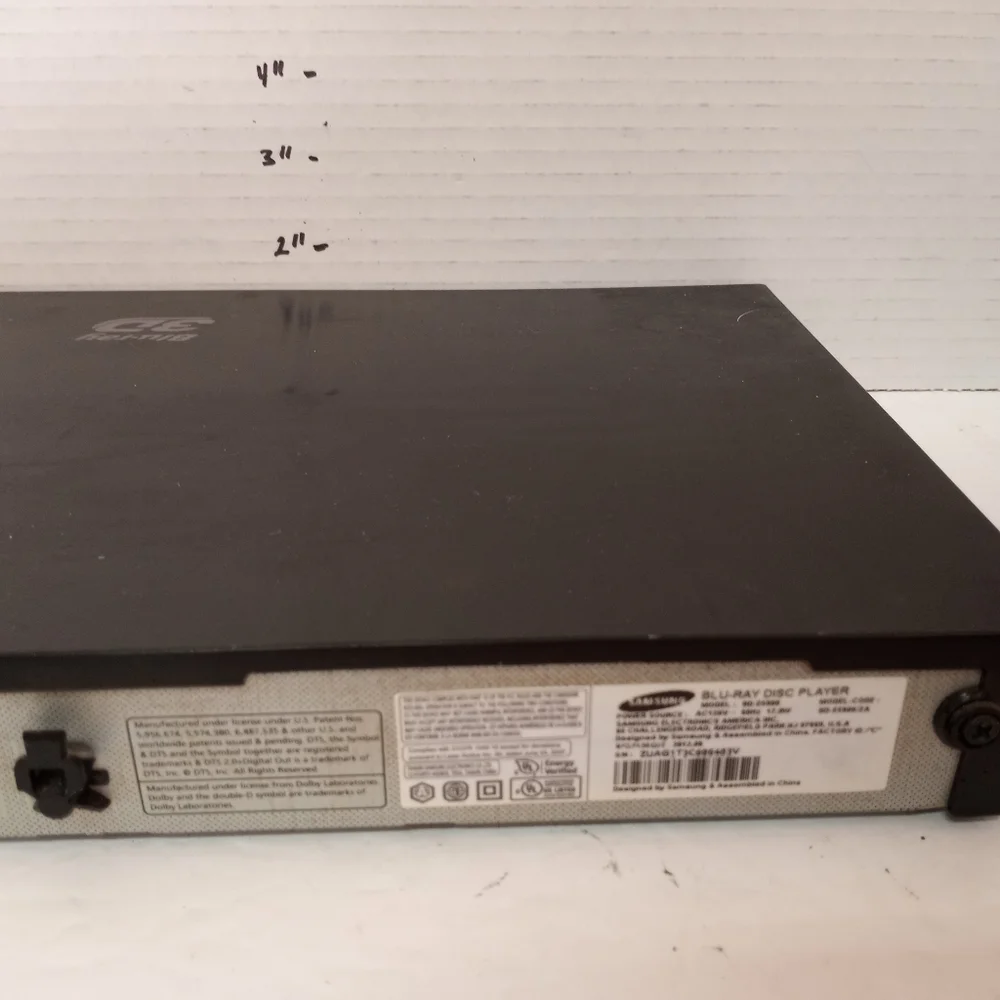 Samsung 3D Blu Ray DVD Player Model BD-E5900